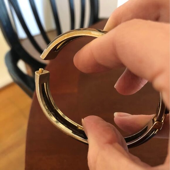 Vintage Copper/Gold Mixed Metal Bracelet - Picture 3 of 3